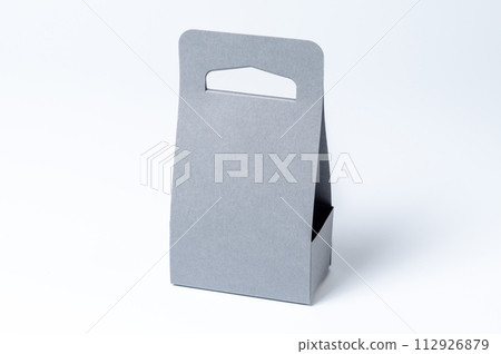 Gray package/carry box/carton/display/mockup Gray package/carry box/carton/display/mockup 112926879