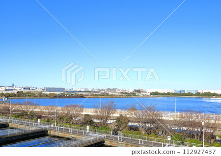 東京都大田區、守崎公園、守崎水再生中心 112927437