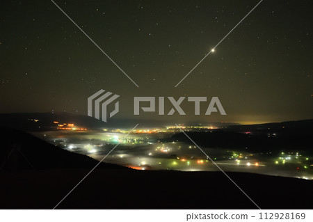 Night view of Uono Flight Area Night view of Uono Flight Area 112928169
