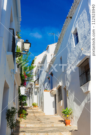 Spain, village of white houses, Frigiliana 112928940