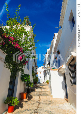 Spain, village of white houses, Frigiliana Spain, village of white houses, Frigiliana 112928941