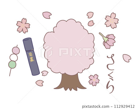 Cherry illustration set Cherry illustration set 112929412