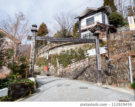 [下呂溫泉]早春的下呂街景 112929459