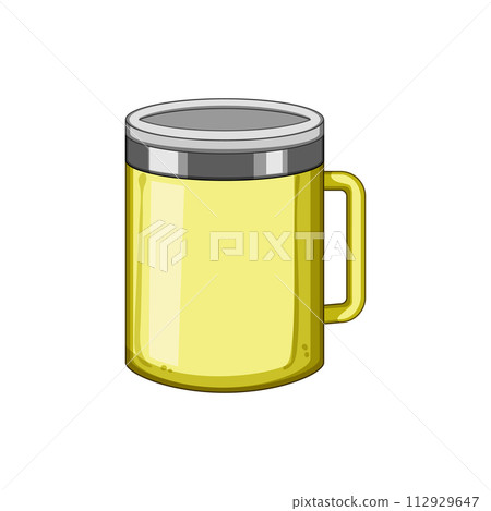 tumbler thermos cup cartoon vector illustration tumbler thermos cup cartoon vector illustration 112929647