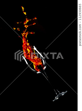 Fire in the glass Fire in the glass 112930665