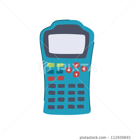 data graphing calculator cartoon vector illustration data graphing calculator cartoon vector illustration 112930691