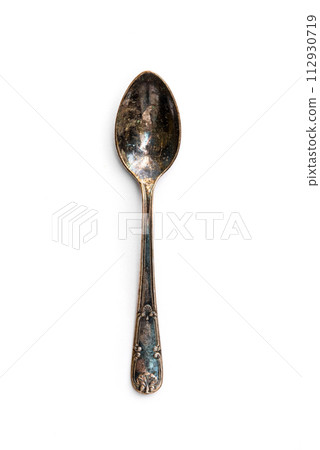 Old metal spoon Old metal spoon 112930719