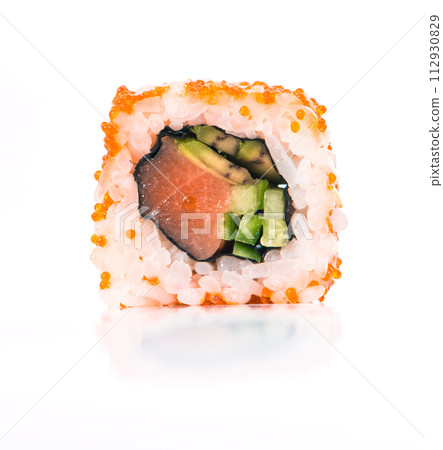 Sushi on white 112930829