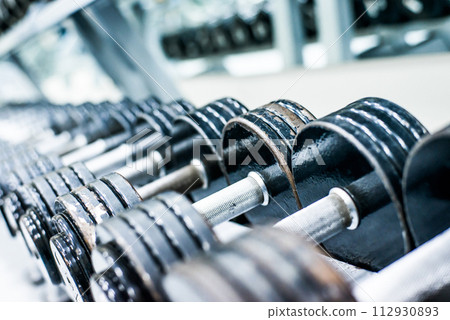 Sports dumbbells Sports dumbbells 112930893