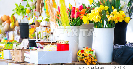 Flowers in shop Flowers in shop 112931061