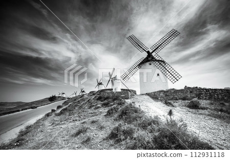 windmills in Consuegra 112931118