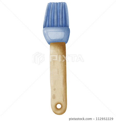 Pastry Brush: Baking Tool with Wooden Handle 112932229