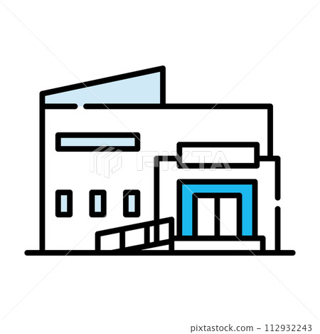診所醫院圖示【建築系列】 112932243