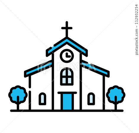Church icon [Building series] 112932254