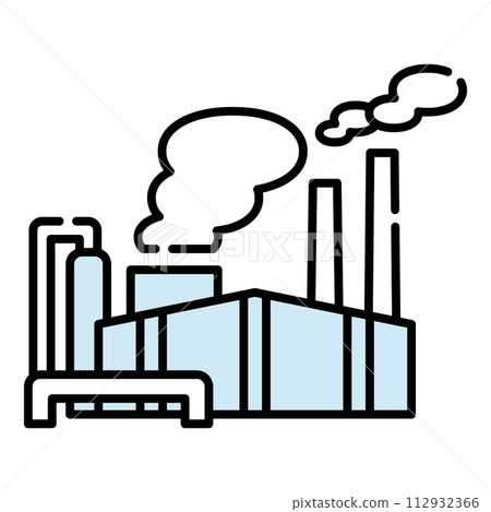 Geothermal geothermal power generation icon [building series] 112932366