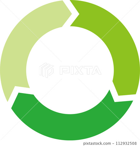 箭頭循環圖循環圖標 箭頭循環圖循環圖標 112932508