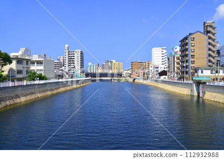 Cityscape of Fukuoka City, Fukuoka Prefecture 112932988