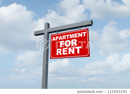 Apartment For Rent sign Apartment For Rent sign 112933293