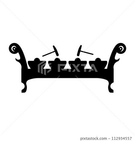 gamelan icon gamelan icon 112934557