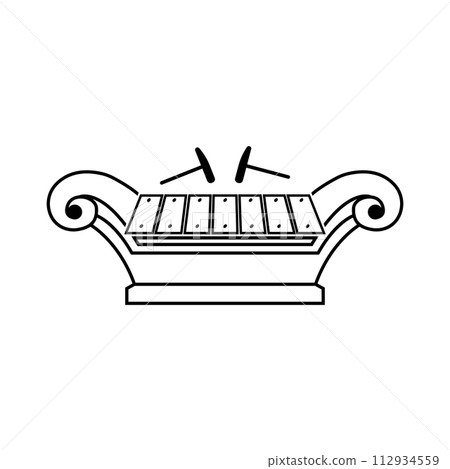 gamelan icon gamelan icon 112934559