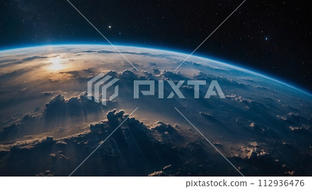 Earth seen from space 112936476