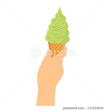 Hand with ice cream_06 Hand with ice cream_06 112938833