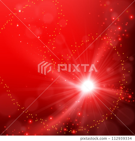 Abstract Elegant Red Light Background, Vector Illustration 112939334