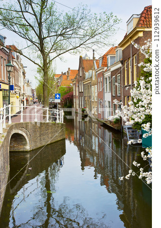 old town, Delft, Holland 112939612