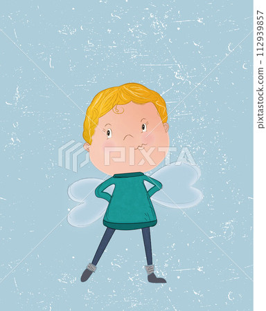 Childhood World:Illustration of a Little Hero Childhood World:Illustration of a Little Hero 112939857