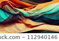 Colorful vintage organic bacground 112940146