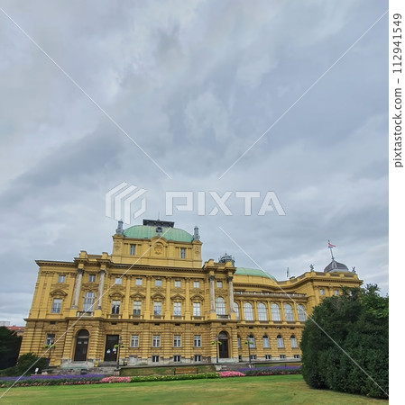 Croatian National Theater HNK Zagreb at Republic of Croatia Square Croatian National Theater HNK Zagreb at Republic of Croatia Square 112941549