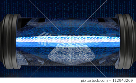 The Sci fi capsule for Technology or Abstract concept 3d rendering 112943209