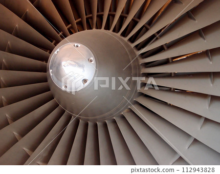 Jet engine fan 112943828