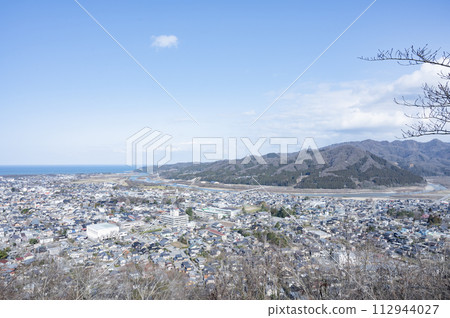 從村上城遺址看新潟村上市 112944027