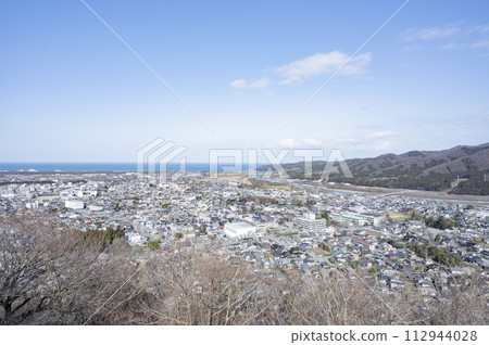 從村上城遺址看新潟村上市 從村上城遺址看新潟村上市 112944028