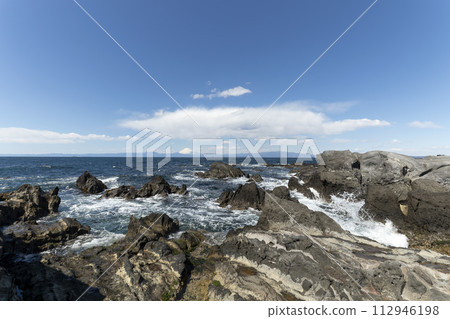 來自Arasaki Coast的富士山 112946198