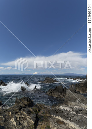 來自Arasaki Coast的富士山 112946204