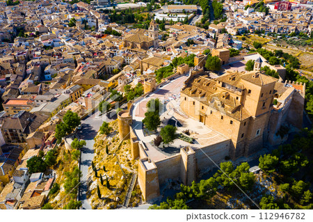View of Caravaca de la Cruz cityscape View of Caravaca de la Cruz cityscape 112946782