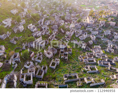 ghost town of Kayakoy in Turkey ghost town of Kayakoy in Turkey 112946958