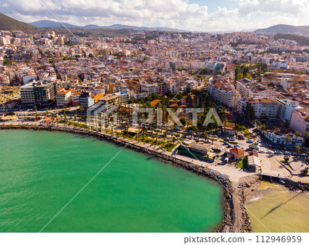 The resort town of Kusadasi, Turkey The resort town of Kusadasi, Turkey 112946959