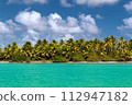 Caribbean sea view, Saona Island Beach, Dominican Republic 112947182