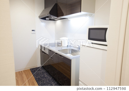 Stock image of a clean kitchen Stock image of a clean kitchen 112947598