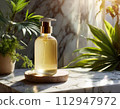 Image of organic cosmetics in natural light 112947972