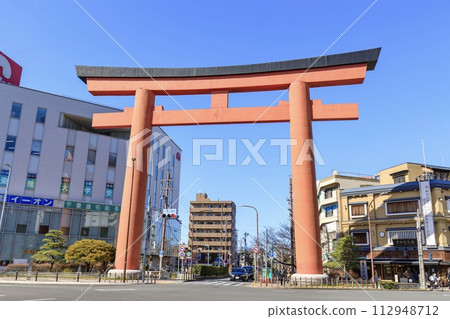 名古屋市豐國神社大鳥居 名古屋市豐國神社大鳥居 112948712