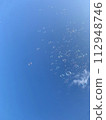 肥皂泡和晴朗的天氣 112948746