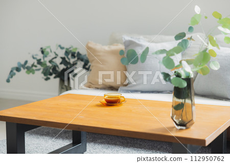 帶沙發的起居室 112950762