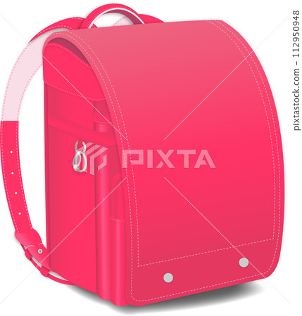 Pink school bag 112950948