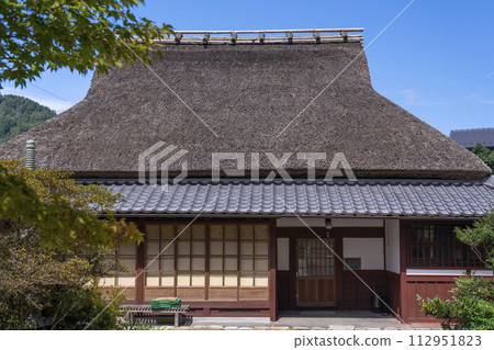 京都大原：傳統茅草屋 112951823