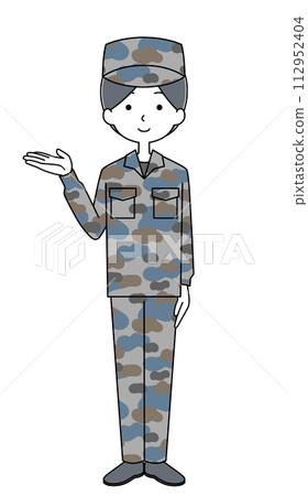 資料 航空自衛隊迷彩服(女) 資料 航空自衛隊迷彩服(女) 112952404