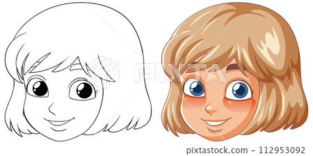 From Sketch to Colorful Illustration 112953092